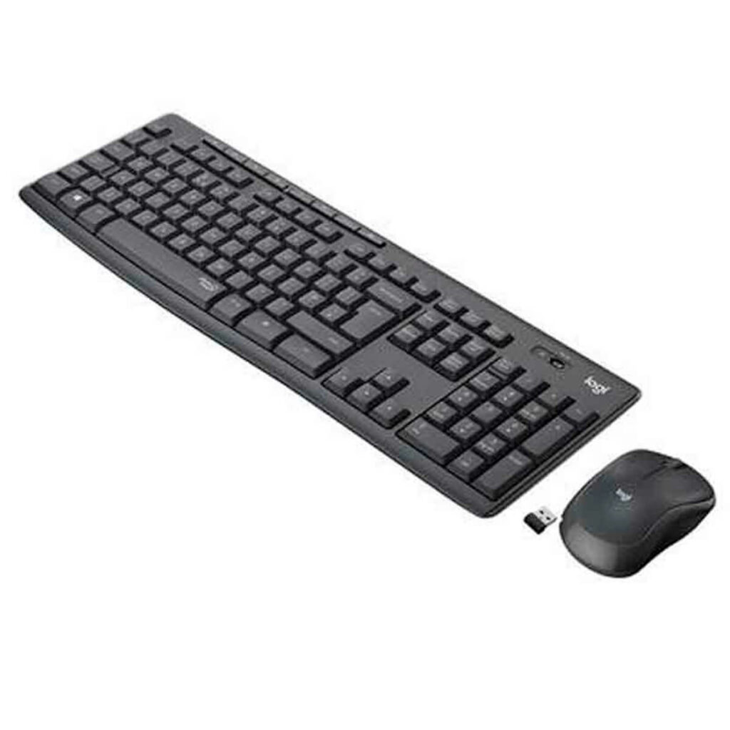 Combo Teclado E Mouse Sem Fio Mk Logitech Arbol Tech